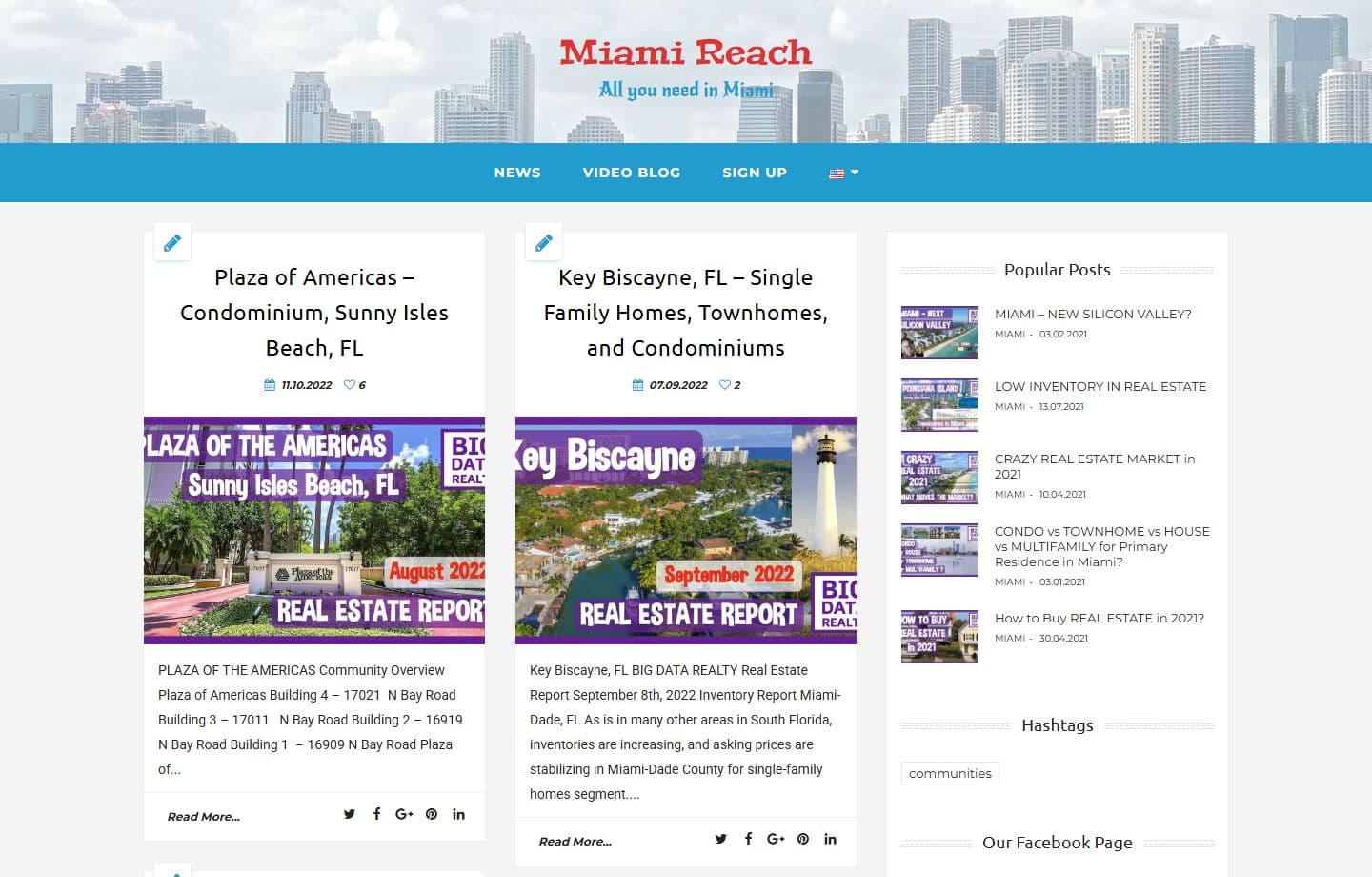 Miami Reach - South Florida City Guide - Few Hands Case Study